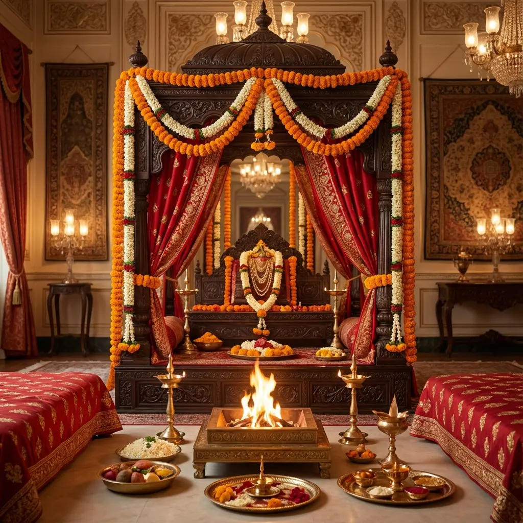 Traditional Royal Mandap
